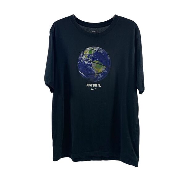 Nike The Tee Black Just Do It T Shirt Size XL - Picture 1 of 7